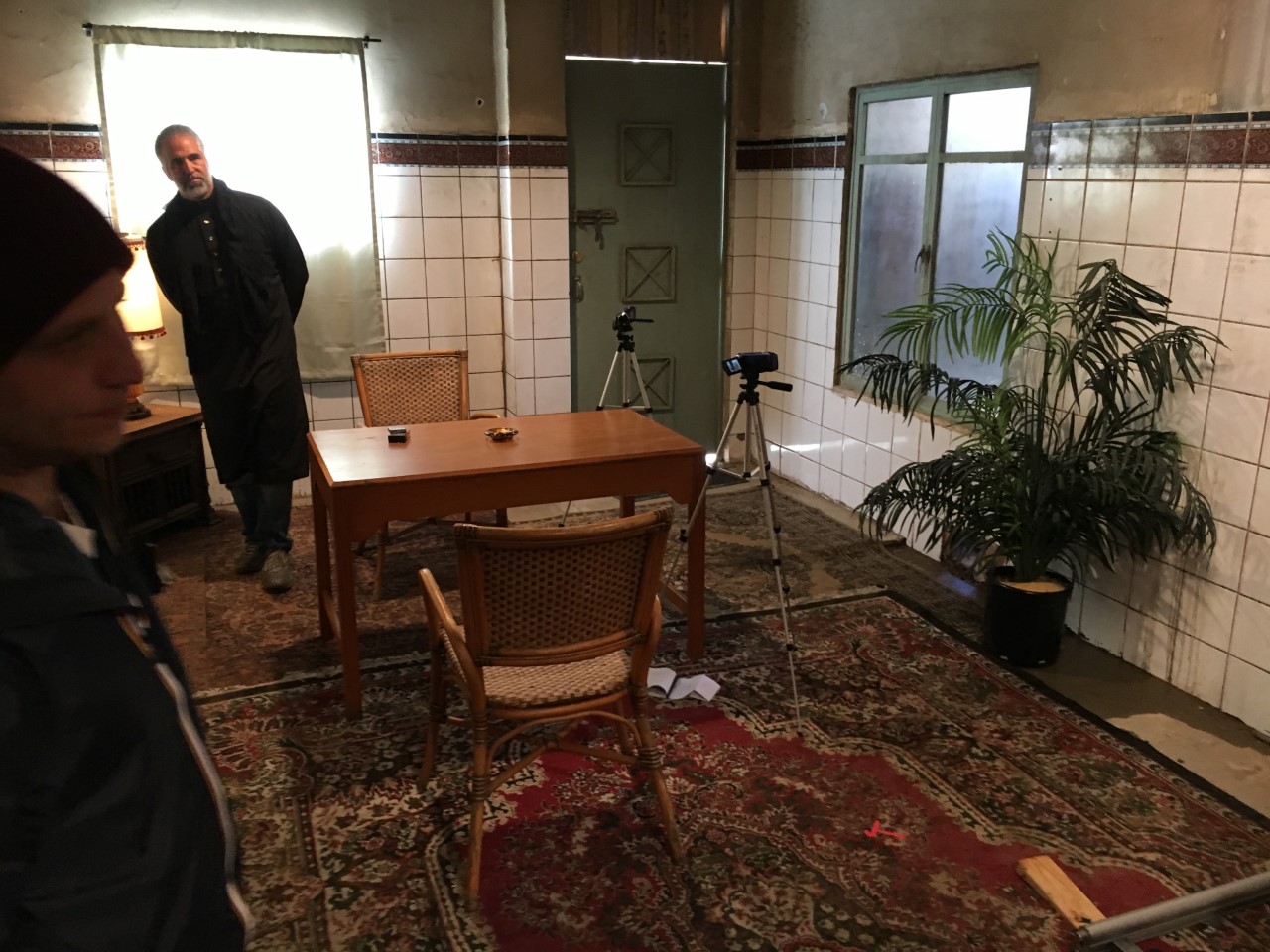  <br>Iraw interview room, dressed into existing set